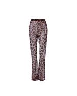 Transparent leopard print flares.  These see through leopard print flares make great festival wear for your funky festival outfit.   Pretty little thing. Festival trousers.