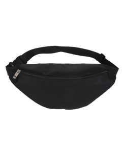Extra Large Plain Black Bum Bag Festival Bum Bag