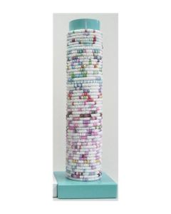 50 Shell Bracelets On A Display