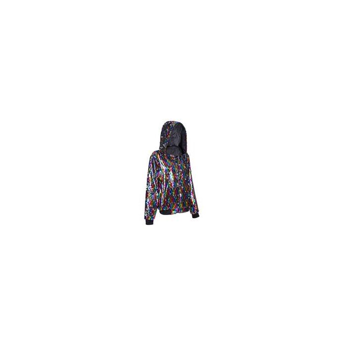 Reversible sequin bomber jacket sales